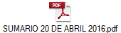 SUMARIO 20 DE ABRIL 2016.pdf